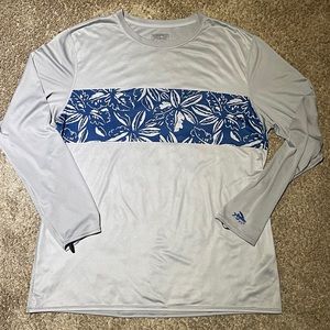 Patagonia Mens RO Long Sleeve Anti UV 50+ UPF Rashguard Sun Tee - Grey XL PP